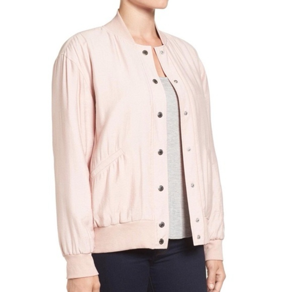 Two by Vince Camuto Blush Bomber Jacket